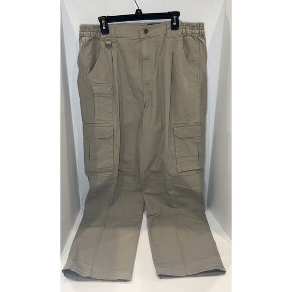 Cabelas Outdoor Gear Thick Cargo Utility 100% Cotton Size 38 Reg Mens Pants GCU - Picture 1 of 4